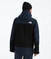 Mens THERMOBALL Snow Triclimate Jacket TNF Summit NavyTNF Black BACK
