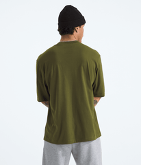 Mens TNF Essential Simple Dome Oversize ShortSleeve Tee TNF Woodland Green BACK
