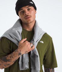Mens TNF Essential Simple Dome Oversize ShortSleeve Tee TNF Woodland Green HERO2