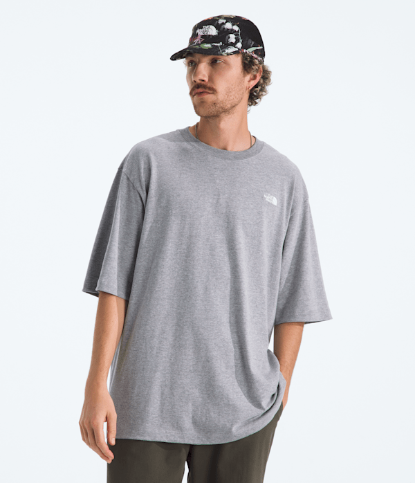 Mens TNF Essential Simple Dome Oversize ShortSleeve Tee TNF Main