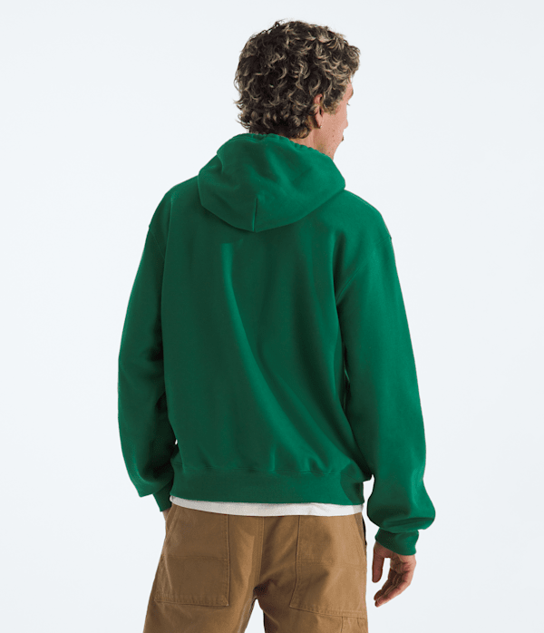 Mens TNF Essential Simple Dome Relaxed Hoodie TNF BACK
