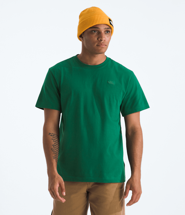 Mens TNF Essential Simple Dome Relaxed ShortSleeve Tee TNF Main