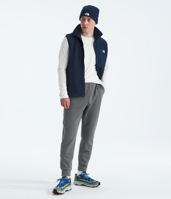 Mens TNF Performance Fleece SW Pants TNF Smoked Pearl HERO2