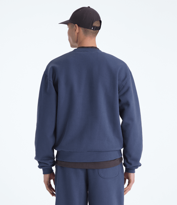 Mens TNF Red Box Crew TNF Lunar Blue BACK