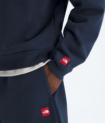 Mens TNF Red Box Half Zip TNF Summit Navy HERO3