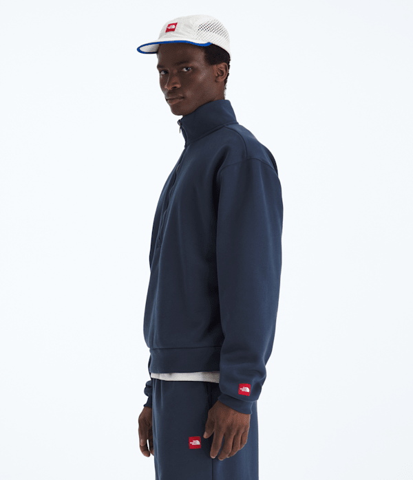 Mens TNF Red Box Half Zip TNF MODEL34