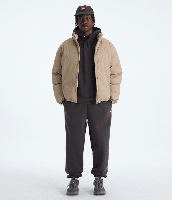 Mens TNF Red Box Hoodie TNF Obsidian HERO2