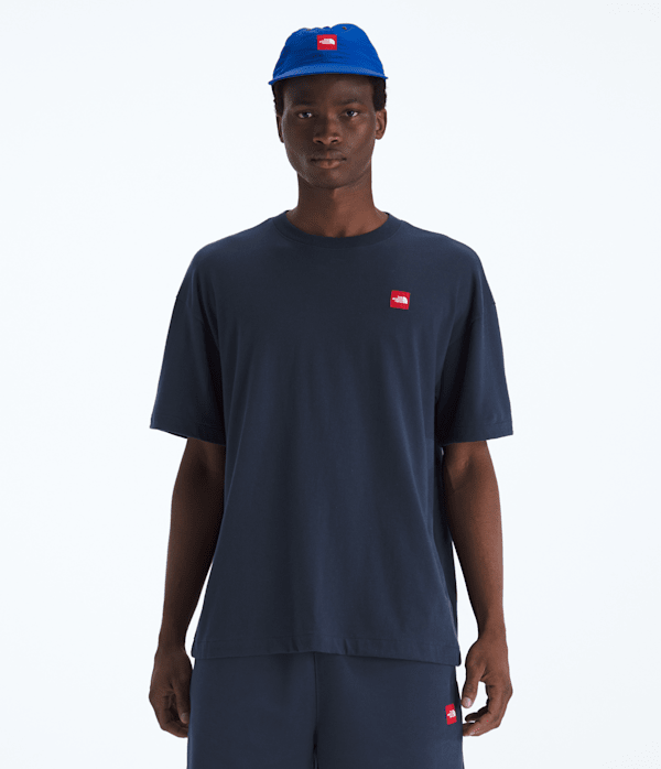 Mens TNF Red Box ShortSleeve Tee TNF Main