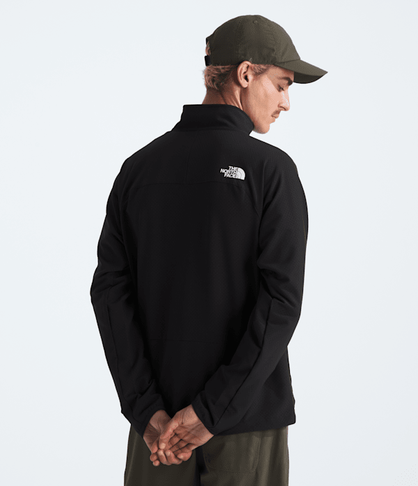 Mens Tek Approach Jacket TNF TNF Black BACK