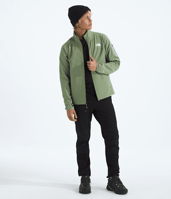 Mens Tek Approach Jacket TNF Bark MistSlate Moss HERO2