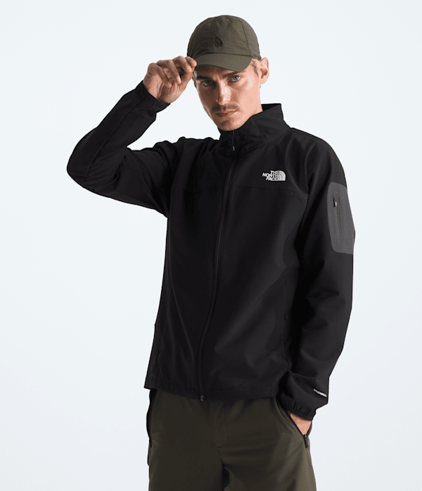 Mens Tek Approach Jacket TNF TNF Black Main