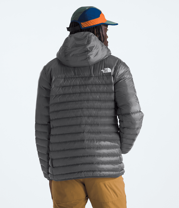 Mens Terra Peak Hoodie TNF Smoked Pearl BACK