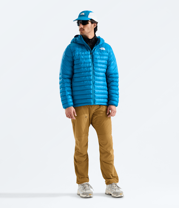 Mens Terra Peak Hoodie TNF Dusk Blue HERO2