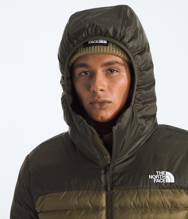 Mens Terra Peak Hoodie TNF New Taupe GreenCedar MODELHOOD2