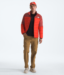 Mens Terra Peak Jacket TNF Lava RedIron Clay HERO2