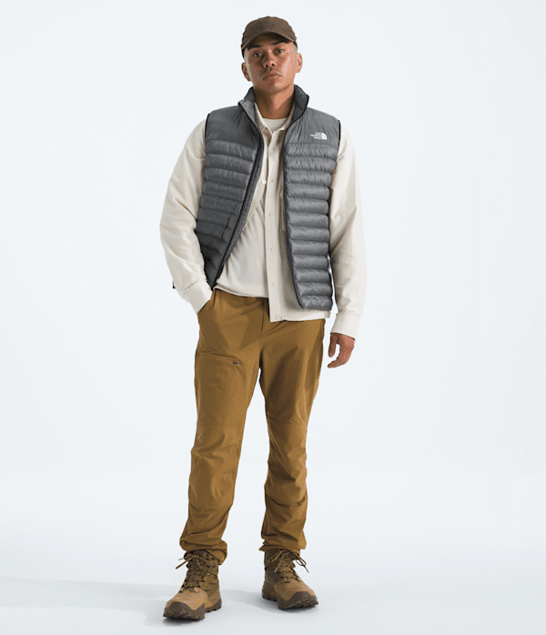 Mens Terra Peak Vest TNF Smoked Pearl HERO2