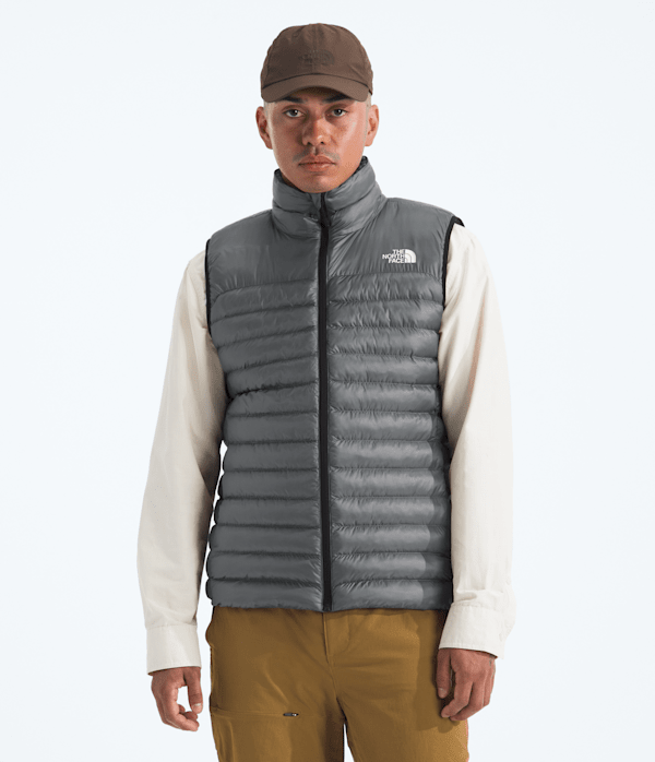 Mens Terra Peak Vest TNF Smoked Pearl Main