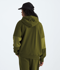 Mens Terry Relaxed Hoodie TNF BACK