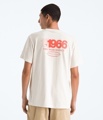 Mens Track Relaxed ShortSleeve TeeGraphic TNF BACK