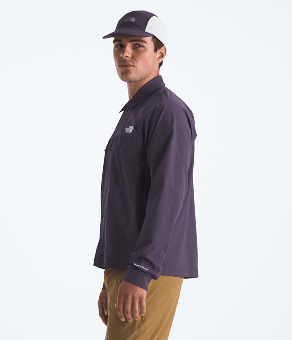 Mens Trail LIGHTRANGE LongSleeve Shirt TNF MODEL34