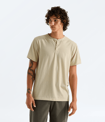 Mens TriBlend ShortSleeve Henley TNF Main