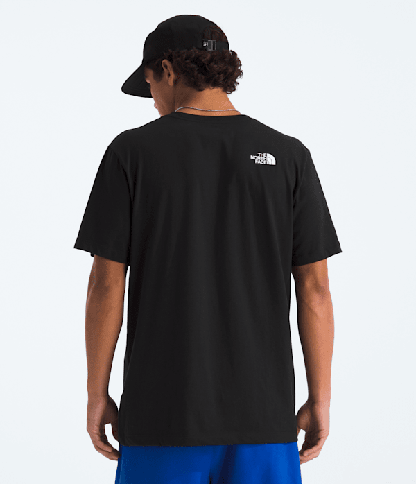 Mens Woodland Wanderer Regular ShortSleeve Tee TNF BACK