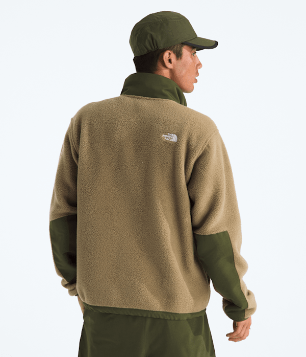 Mens Yumiori Off Peak FullZip Jacket TNF CedarWoodland Green BACK