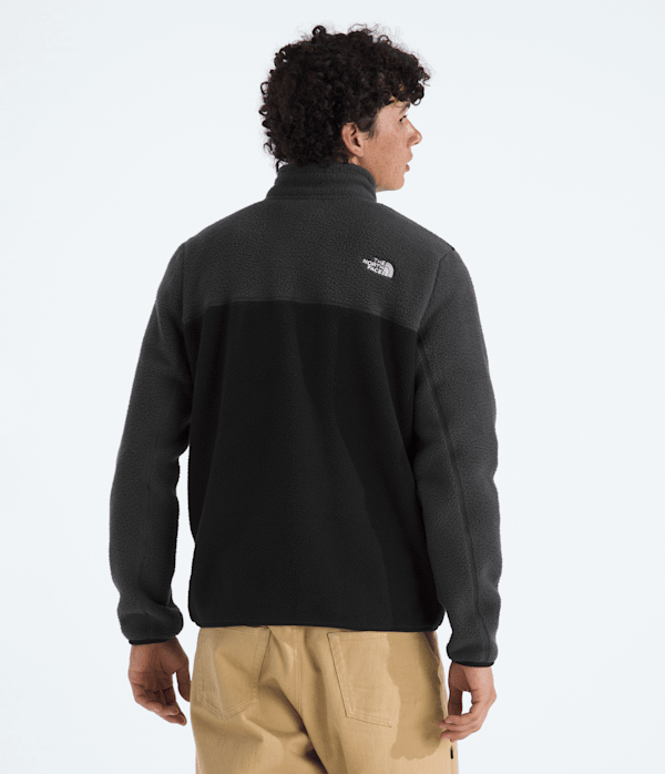 Mens Yumiori Zip TNF TNF BlackAsphalt GreyMonument Grey BACK