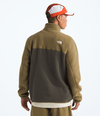 Mens Yumiori Zip TNF New Taupe GreenCedarDust Orange BACK