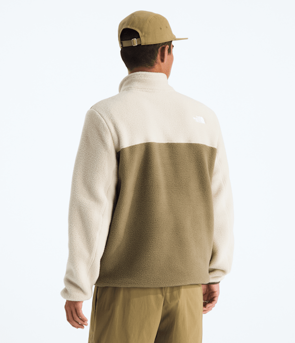 Mens Yumiori Zip TNF CedarDesert StoneNew Taupe Green BACK