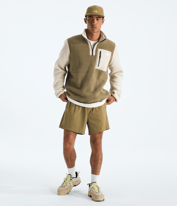 Mens Yumiori Zip TNF CedarDesert StoneNew Taupe Green HERO2
