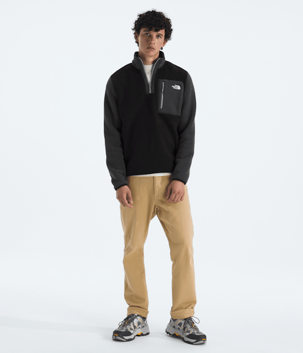 Mens Yumiori Zip TNF TNF BlackAsphalt GreyMonument Grey HERO2