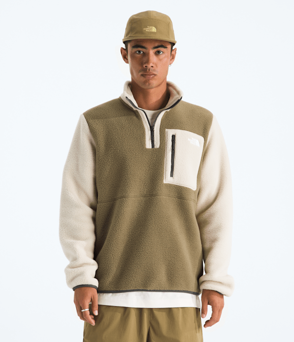 Mens Yumiori Zip TNF CedarDesert StoneNew Taupe Green Main