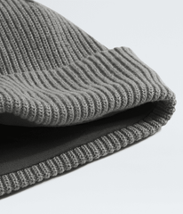 Salty Lined Beanie TNF TNF Medium Grey Heather DETAIL3