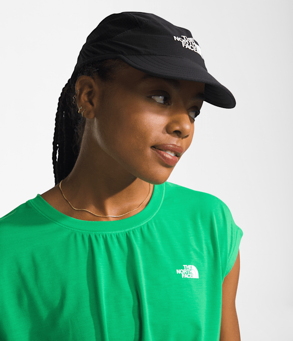 Summer LT Run Hat TNF TNF Black MODELBACK