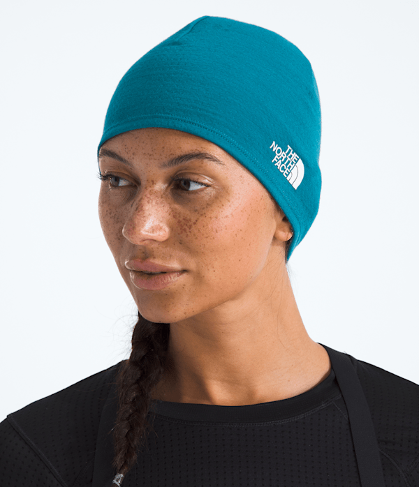 Summit Series DOTKNIT Beanie TNF Dusk Blue MODELBACK