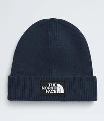 TNF Logo Box Cuffed Beanie TNF Summit Navy HERO