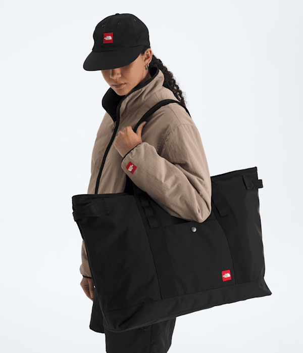 TNF Red Box Large Tote Bag TNF MODELBACK