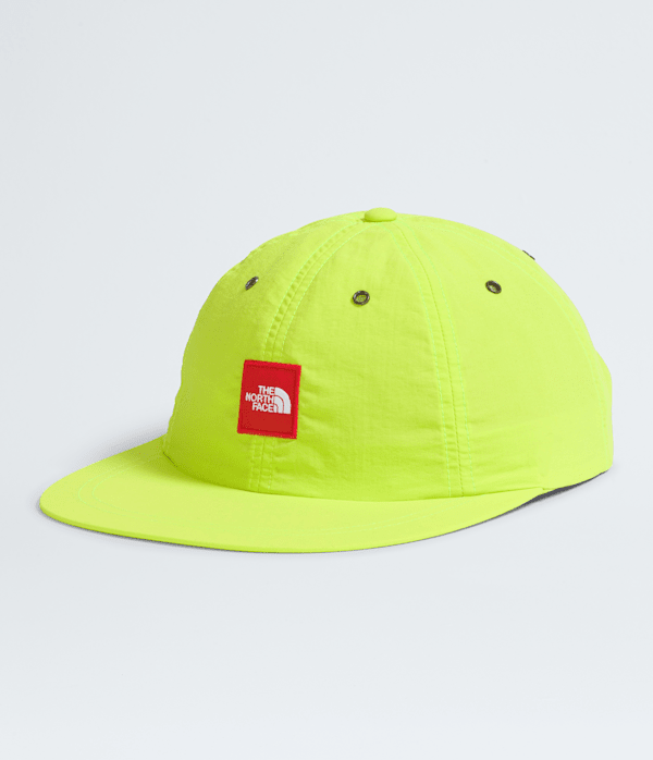 TNF Red Box Nylon Hat TNF Fizz Lime HERO