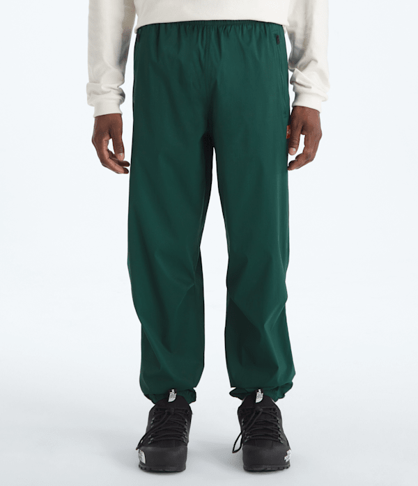 TNF Red Box Packable Wind Pants TNF Hunter Green HERO2