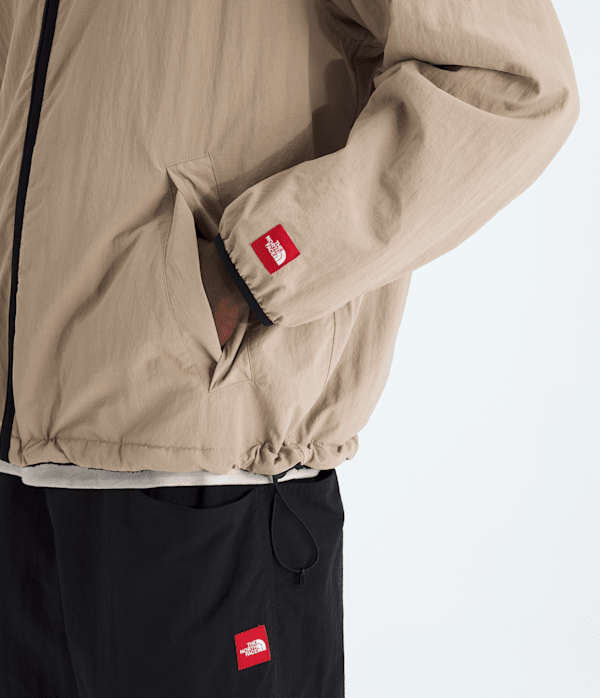 TNF Red Box Reversible Fleece Jacket TNF Mushroom GreyTNF Black ALT2
