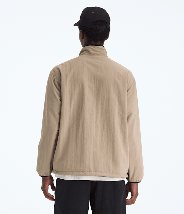 TNF Red Box Reversible Fleece Jacket TNF Mushroom GreyTNF Black BACK