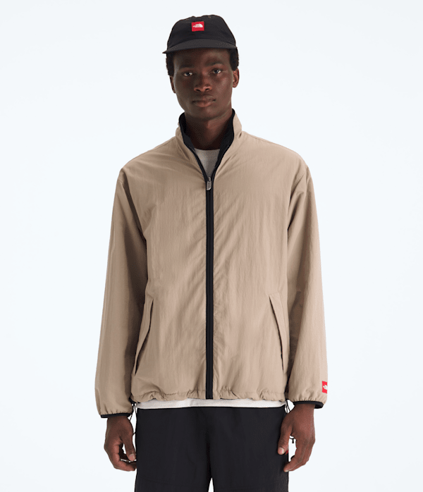 TNF Red Box Reversible Fleece Jacket TNF Mushroom GreyTNF Black ALT1