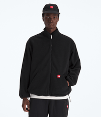 TNF Red Box Reversible Fleece Jacket TNF Mushroom GreyTNF Black HERO2
