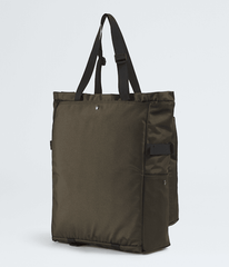TNF Red Box Tote Bag TNF New Taupe Green BACK