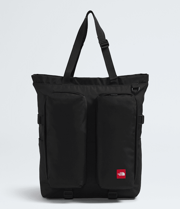 TNF Red Box Tote Bag TNF TNF Black HERO