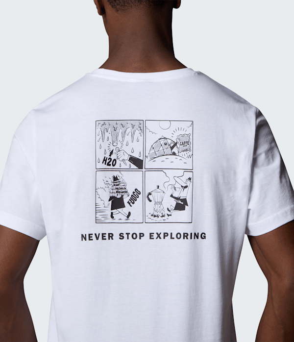 TNF X Bialetti Mens ShortSleeve Tee TNF MODELCLOSE1