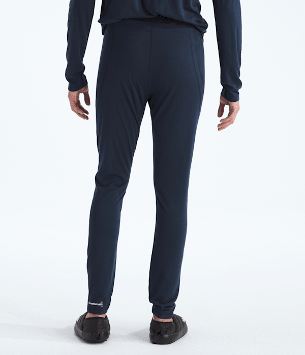 TNF X Smartwool Mens Merino Blend 150 Bottoms TNF BACK