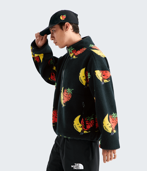 TNF x Sky High Farm Goods Fleece Zip TNF MODEL34