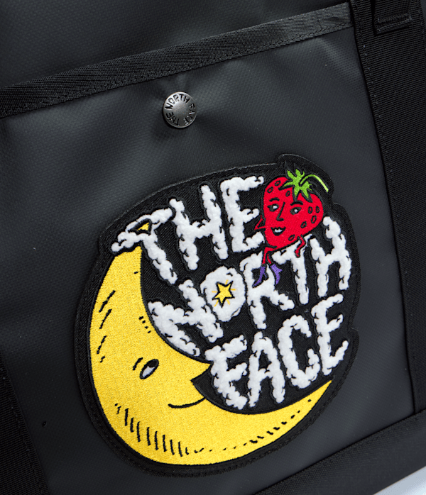 TNF x Sky High Farm Goods Tote TNF DETAIL1